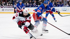 Tatar prispel gólom k výhre New Jersey nad Rangers