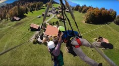 Na tento hrozivý zážitok nikdy nezabudne. Let na rogale ho mohol stáť život