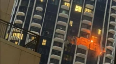 Iránsky dron zasiahol budovu v Dubaji, Omán a Saudská Arábia hlásia útoky