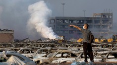 V troskách po výbuchu v Číne našli živého človeka