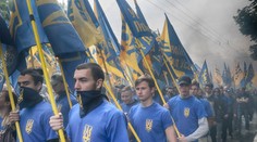 Tisíce nacionalistov vyšli do ulíc: Nechcú voľby na východe Ukrajiny