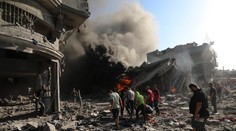 Jordánske lietadlá zhodili lekársku pomoc pre nemocnicu v Gaze