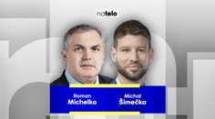 Hosťami relácie Na telo boli Roman Michelko a Michal Šimečka