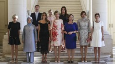 Na stretnutí prvých dám nechýbal ani manžel luxemburského lídra