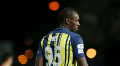 Bolt má za sebou futbalovú premiéru: Jeho meno skandoval celý štadión