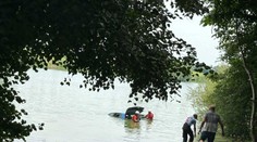 Veľké nešťastie pri Trnave. Z auta, ktoré skončilo v priehrade, vytiahli telo muža