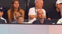 Ljubičič by sa uživil aj ako klaun. S Federerovým synom Lennym takto zabávali publikum