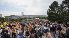 FOTO: Tisíce nespokojných učiteľov pochodovalo Bratislavou