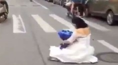 Takto si nevesta veľký deň nepredstavovala. Ženích ju stratil na ceste