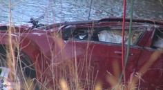 Štrnásť hodín po autonehode našiel rybár visieť z vraku batoľa