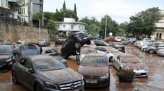 Sužované Grécko: Po ničivých požiaroch prišli záplavy