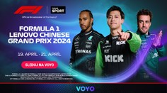 Formula 1 sa vracia do Číny. Vychutnajte si kompletný program Veľkej ceny na Voyo