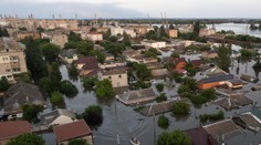 Záplavy ohrozujú po poškodení Kachovskej priehrady kultúrne pamiatky
