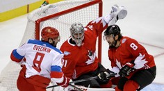 Kanada zdolala na záver prípravy vo veľkom derby Rusko po predĺžení
