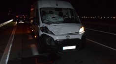 Tragédia pri Trnave: Chodec (†56) sa pohyboval po R1, zrazila ho dodávka