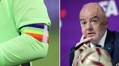 Infantino komentoval zákaz nosenia dúhových pások: Každá krajina má svoju kultúru