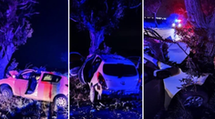 Vážna nehoda pri Senci: Vodička (18) v noci nezvládla riadenie, tri osoby utrpeli ťažké zranenia