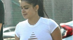 Mladá herečka opäť provokuje. Z nevkusného roztrhaného trička jej vykúkalo poprsie