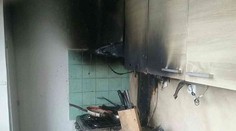 V Holíči horela kuchynská linka. Požiar sa rozšíril zo sporáku