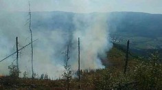 Pri Polomke horí už 10 hektárov lesa, kde je aj známe pohrebisko černákovcov