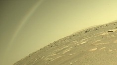 NASA vysvetlila, ako vznikla "dúha", ktorú na Marse zachytila sonda Perseverance