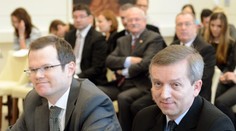 Gašparovič prišiel Čentéšovi povedať, čo sa zvyčajne hovorí