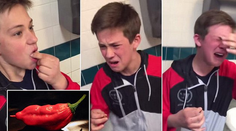 Krik, plač, zavýjanie. Chlapca zložila paprička