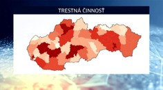 Mapa kriminality 2014: V ktorých mestách je to najhoršie?