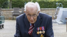 Takmer 100-ročný veterán vyzbieral pre zdravotníkov milióny. Neuveríte, čo pre to urobil