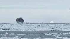 Čierny ľadovec pri Kanade zaujal celý internet. Vedci len špekulujú, čo za nezvyčajnou farbou stojí