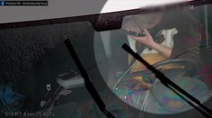 Šokujúce video z Bratislavy: Vodič odstavil auto na diaľnici, aby si dal kokaín