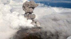Kostarická sopka chrlila popol, okolité obce evakuovali