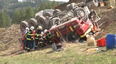 Tragická nehoda na stavenisku D1! Vodič vyšiel na nesprávny úsek diaľnice