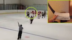 VIDEO: Mladá ruská hokejistka zlomila hokejku o hlavu americkej protihráčky