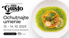 Ochutnajte umenie. Príďte na METRO GUSTO!