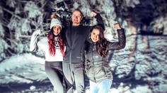 Fitness pár zo Žiliny vás presvedčí, že cvičiť sa dá naozaj kdekoľvek. Aj v snehu!