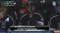 Kings unikli potupujúcej prehre dvoma Gáboríkovými gólmi