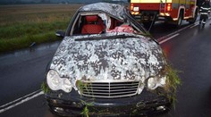 Nehoda pri Veľkom Krtíši si vyžiadala život mladej vodičky. Jej trojmesačné dieťa prežilo