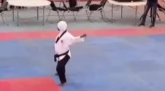 VIDEO: Budúca mamička šokovala svet. V ôsmom mesiaci tehotenstva vyhrala zlato v taekwonde
