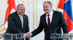 Kiska s Margvelašvilim o Južnom Osetsku a agresii Ruska