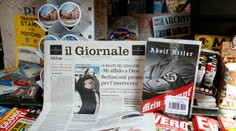 Rozruch v Taliansku. Prílohou konzervatívneho denníka bol Hitlerov Mein Kampf