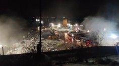 VIDEO: V tuneli Višňové horelo. Piati robotníci skončili v nemocnici