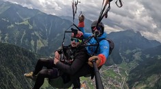 Z Rakúska do Francúzska a späť: Slovák preletel Alpy s paraglidom a vlastnou silou