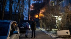 Kyjev opäť terčom útokov. Rusi pália z iránskych dronov, tvrdí vojenská správa