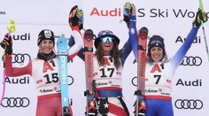 Absencia Vlhovej a Shiffrinovej pasuje iným. Super-G ovládla dáma v klobúku, ktorá na pódiu ešte nestála