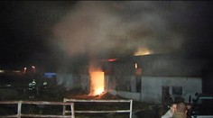 Pri Trnave horeli stohy kŕmnej slamy