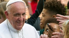 Pápež vo Washingtone obedoval s 200 bezdomovcami a chudobnými ľuďmi