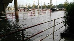 Búrka v Bratislave! Voda zaplavila nábrežie Dunaja