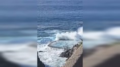 VIDEO: Krátko pred tragédiou Slovákov na Tenerife. Osudné im boli veľké vlny