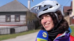 Vyštudovaná germanistka ukazuje ľuďom najkrajšie cyklotrasy na Slovensku. S Tribulom išli na Muránsku planinu